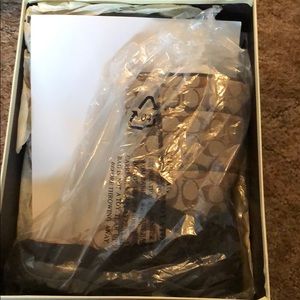 Never Worn Brown Coach Snow Boots